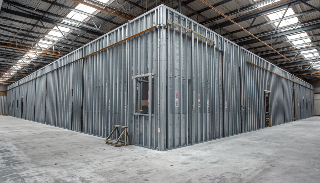 Commercial Drylining project in Gillingham