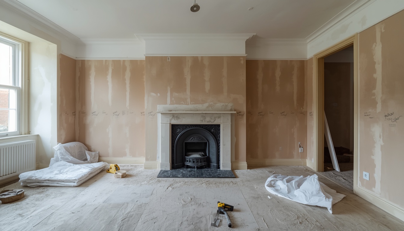 Refurbishment Drylining project in Gillingham